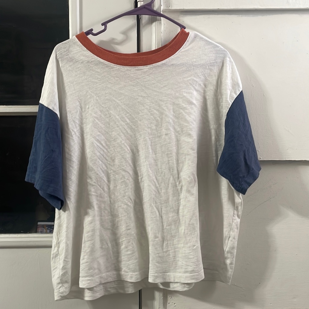 Multicolored Box Tee